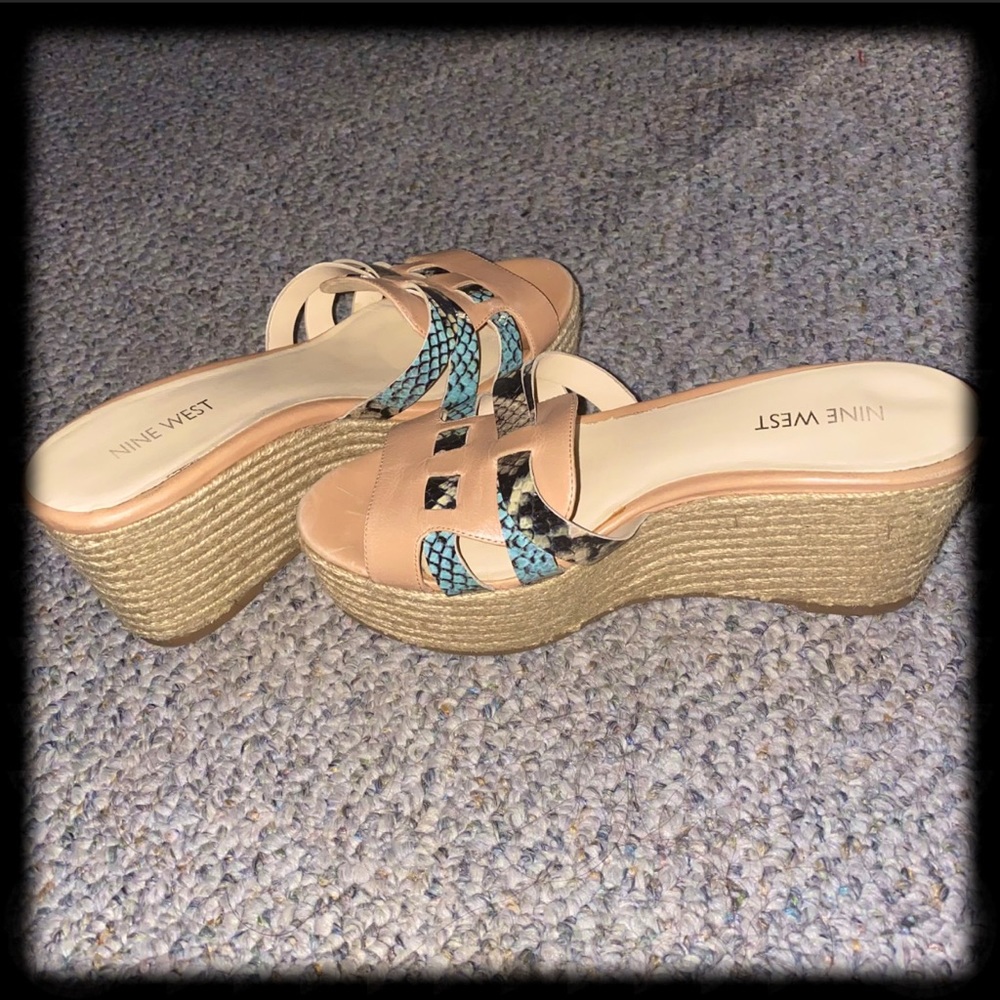 Espadrille slides